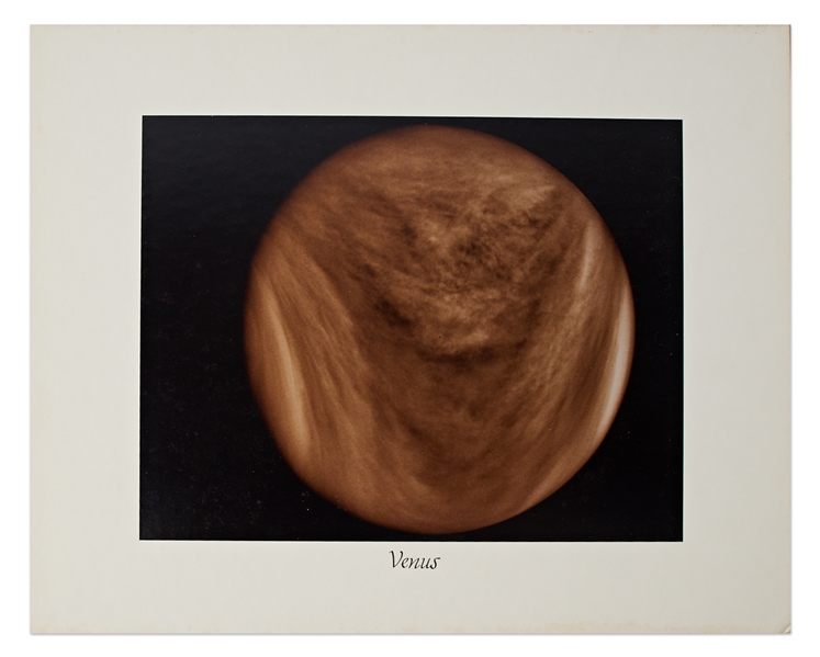 Large Format NASA Photograph of the Planet Venus