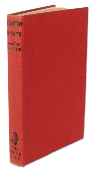 First Edition of ''Destination Unknown'' by Agatha Christie, in Original Dust Jacket