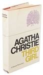 First Edition of Agatha Christies Novel Third Girl