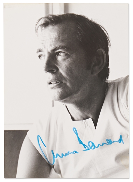 Dr. Christiaan Barnard Signed Photo -- Barnard Performed the First Human Heart Transplant Operation -- With PSA/DNA COA