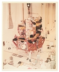 Apollo 11 Lunar Module Photo -- On A Kodak Paper