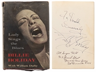 Billie Holiday Signed First Edition of Her Autobiography Lady Sings the Blues