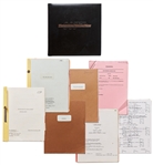 Archive Owned by Q in the James Bond Franchise, Desmond Llewelyns Collection of 7 James Bond Scripts, 7 Call Sheets, Tomorrow Never Dies Photo Book & More