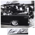 Clint Hill Signed 10 x 8 Photo, Showing Hill Heroically Shielding President John F. Kennedy and the First Lady -- With Becketts Authentication