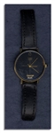 George H.W. Bush Custom-Made Watch With a Handwritten Letter by Bush Attesting to its Authenticity -- Watch Has Gold ''George Bush'' Lettering