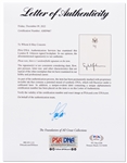 Lyndon B. Johnson Signed ''The Vantage Point'' First Edition -- With PSA/DNA COA