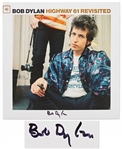 Bob Dylan Signed Album Highway 61 Revisited -- With Jeff Rosen and Roger Epperson COAs