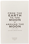 ''From the Earth to the Moon & Around the Moon'' Limited Edition Novel Signed by Five Apollo Astronauts: Walt Cunningham, Frank Borman, James McDivitt, Charlie Duke & Fred Haise