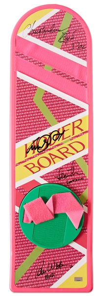 ''Back to the Future'' Cast-Signed Hoverboard Including Michael J. Fox