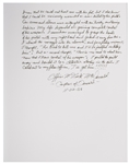 Lee Harvey Oswald Arrest Document Signed by Officer Nick McDonald, With Fascinating First-Hand Account of Oswald's Apprehension -- ''...I stared into his icy cold, steel blue eyes...''