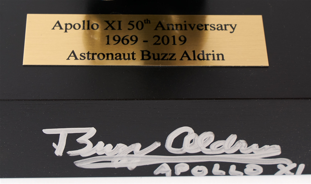 Buzz Aldrin Signed Apollo Saturn V Rocket Model