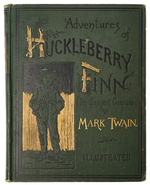 First Edition, First Printing of Mark Twains Masterpiece, Adventures of Huckleberry Finn