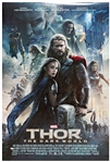 Chris Hemsworth & Tom Hiddleston Signed Thor Poster -- Measuring 27 x 40
