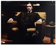 Al Pacino Signed 20 x 16 Photo as The Godfather