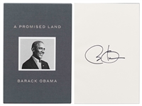 Barack Obama Signed Deluxe First Edition of A Promised Land -- With PSA/DNA COA