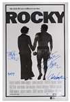 Rocky Cast-Signed Poster Including Sylvester Stallone -- With PSA/DNA COA