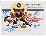 A Christmas Story Cast-Signed 14 x 11 Photo -- With JSA COA