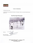 Kim Phuc Phan Thi Signed 20'' x 16'' Photo -- ''Napalm Girl'', the Face of the Vietnam War, Here Gives Witness to Her Napalm Attack in Vietnam