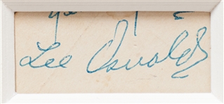 John F. Kennedy & Lee Harvey Oswald Signatures, Displayed with a Fabric Swatch from JFK's Limousine & Type III Photo of the Zapruder Film -- With University Archives & PSA/DNA COAs