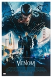 Tom Hardy Signed Venom Movie Poster