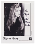 Stevie Nicks Signed 8 x 10 Photo -- With Epperson COA