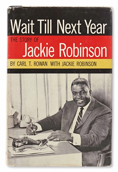 Jackie Robinson Signed First Edition of His Autobiography ''Wait Till Next Year''