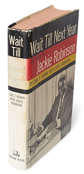 Jackie Robinson Signed First Edition of His Autobiography ''Wait Till Next Year''