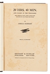Amelia Earhart Signed Copy of ''20 hrs. 40 min.'' -- Uninscribed