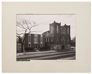Large 14 x 11 Photograph of the Church Where Martin Luther King, Jr. Served as Pastor
