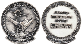 Flown Robbins Medallion from STS-51F Space Shuttle Challenger -- From the Personal Collection of STS-51F Astronaut Story Musgrave and With His LOA