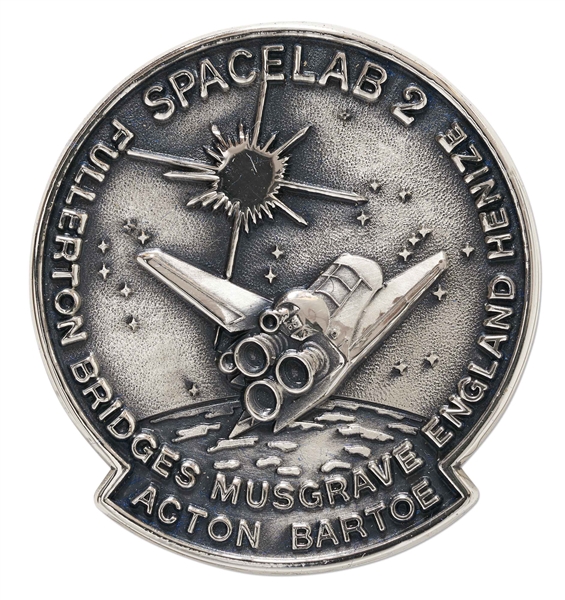 Flown Robbins Medallion from STS-51F Space Shuttle Challenger -- From the Personal Collection of STS-51F Astronaut Story Musgrave and With His LOA