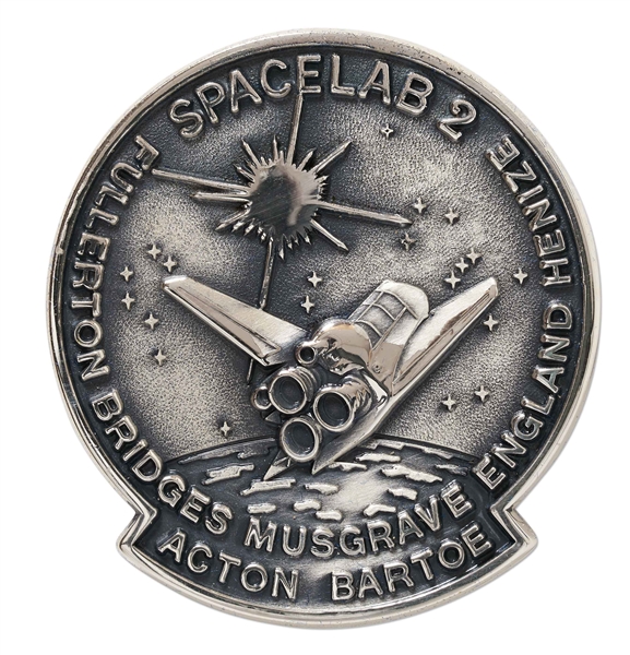 STS-51F Space Shuttle Challenger Robbins Medallion -- From the Personal Collection of STS-51F Astronaut Story Musgrave and With His LOA