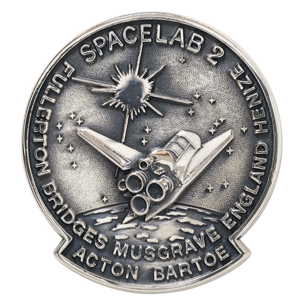 STS-51F Space Shuttle Challenger Robbins Medallion -- From the Personal Collection of STS-51F Astronaut Story Musgrave and With His LOA