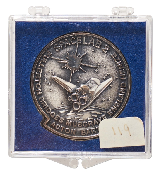 STS-51F Space Shuttle Challenger Robbins Medallion -- From the Personal Collection of STS-51F Astronaut Story Musgrave and With His LOA