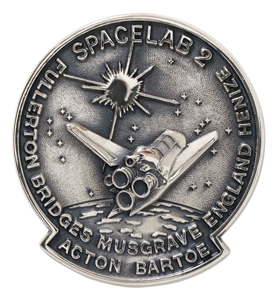 STS-51F Space Shuttle Challenger Robbins Medallion -- From the Personal Collection of STS-51F Astronaut Story Musgrave and With His LOA