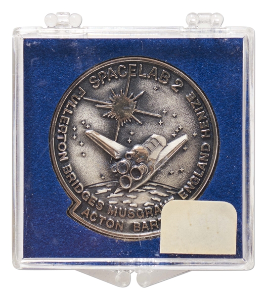 STS-51F Space Shuttle Challenger Robbins Medallion -- From the Personal Collection of STS-51F Astronaut Story Musgrave and With His LOA