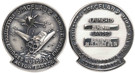 STS-51F Space Shuttle Challenger Robbins Medallion -- From the Personal Collection of STS-51F Astronaut Story Musgrave and With His LOA