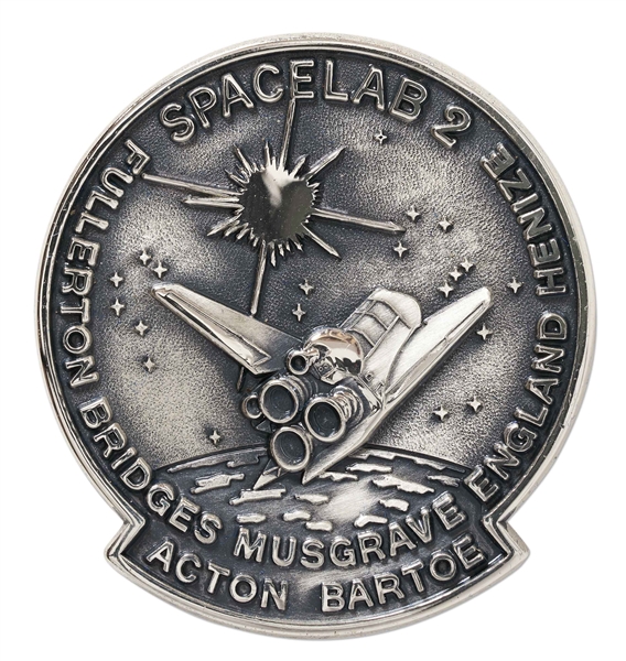 STS-51F Space Shuttle Challenger Robbins Medallion -- From the Personal Collection of STS-51F Astronaut Story Musgrave and With His LOA