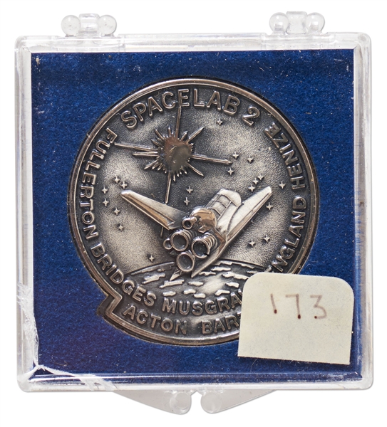 STS-51F Space Shuttle Challenger Robbins Medallion -- From the Personal Collection of STS-51F Astronaut Story Musgrave and With His LOA