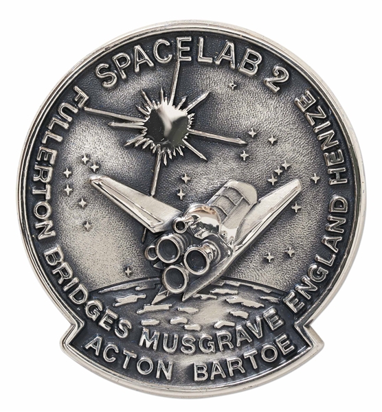 STS-51F Space Shuttle Challenger Robbins Medallion -- From the Personal Collection of STS-51F Astronaut Story Musgrave and With His LOA