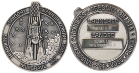 Robbins Medallion from STS-44, One of the Space Shuttles Deployed on Behalf of the U.S. Department of Defense -- From the Personal Collection of STS-44 Astronaut Story Musgrave and With His LOA