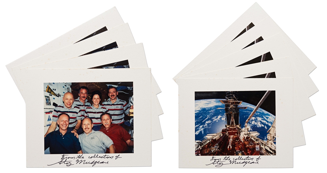 Lot of 56 Photos Signed by Story Musgrave -- Each Matted Photo Measures 11'' x 14'' Showing Views of the U.S. Space Program from Musgrave's Career