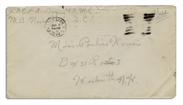 WWII Hero Rene Gagnon Autograph Letter Signed -- ''...only a couple of weeks away from furlough time, gee it will be good to see you and the old town again...''