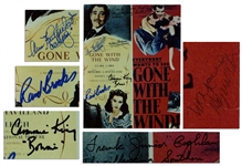 Cast-Signed Gone With The Wind 8 x 10 Photo -- Signed by Frank Junior Coghlan, Ann Rutherford, William Bakewell, Cammie King, Rand Brooks & Marjorie Reynolds -- With PSA/DNA COA
