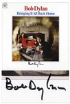 Bob Dylan Signed Album Bringing It All Back Home -- With a COA From Jeff Rosen