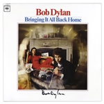 Bob Dylan Signed Album ''Bringing It All Back Home'' -- With a COA From Jeff Rosen