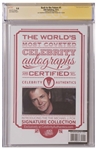 ''Back to the Future'' Cast-Signed Comic #1, Graded 9.8 -- Includes Signatures of Michael J. Fox, Christopher Lloyd, Lea Thompson, Thomas Wilson, Claudia Wells & Screenwriter Bob Gale