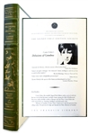 Carrie Fisher Signed Deluxe Limited Edition of Delusions of Grandma -- With PSA/DNA COA