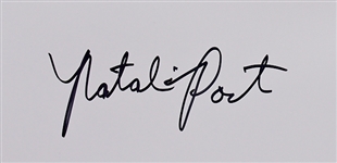 Natalie Portman Signed ''Black Swan'' Poster -- Portman Won the Best Actress Academy Award for Her Performance