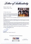 ''The Goonies'' Cast-Signed 14'' x 11'' Photo -- Signed by All Four Plus Director Richard Donner -- With PSA/DNA COA